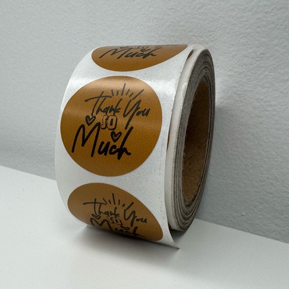 Thank You so much Sticker | shipping supplies sticker labels new - Picture 12 of 13